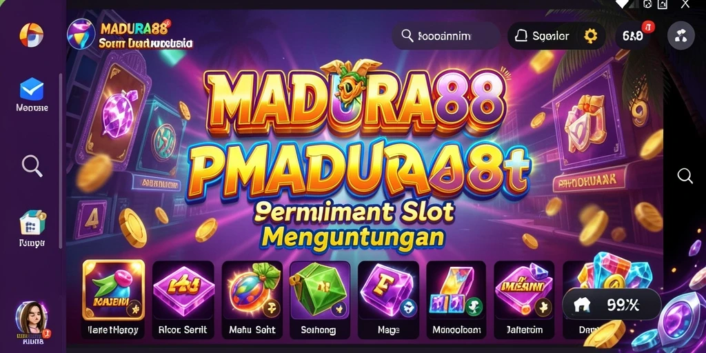 Screenshot dari gameplay menarik di MADURA88