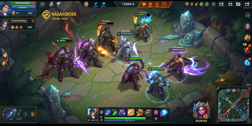 Tampilan gameplay seru di NAGAHOKI88.