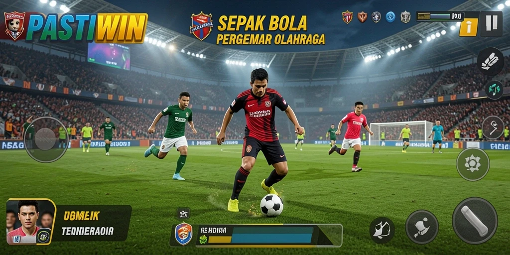 Tampilan gameplay PASTIWIN yang menarik dan dinamis.